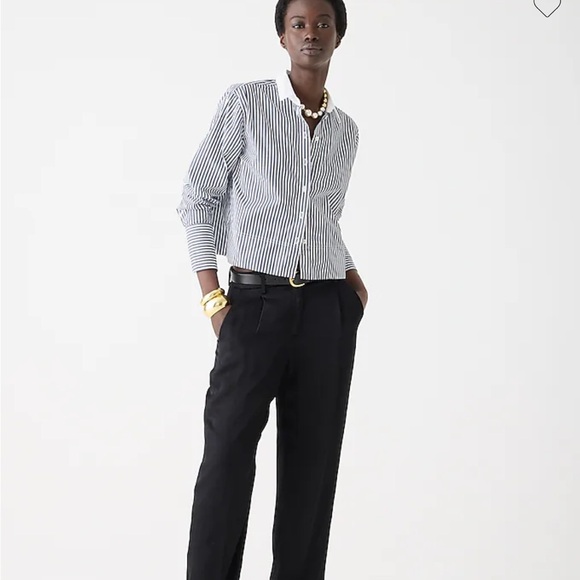 J. Crew Cropped Garçon in striped print Size 6 - Picture 2 of 7